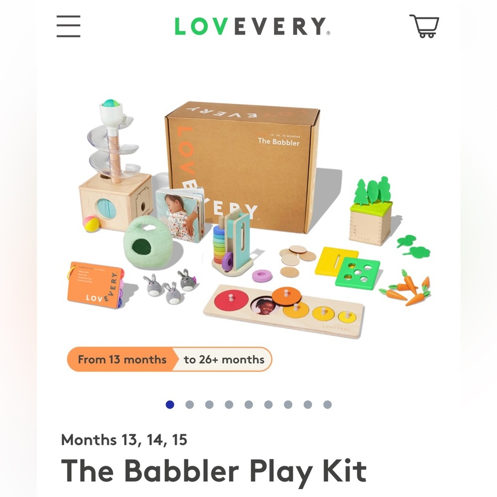 Lovevery The Babbler Play Kit